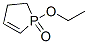 1-Ethoxy-4,5-dihydro-1H-phosphole 1-oxide结构式