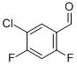 Structure of 5-CHLORO-2,4-DIFLUOROBENZALDEHYDE