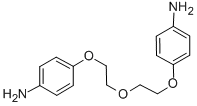 Structure of 4,4-[oxybis(ethyleneoxy)]dianiline