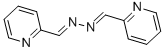 Structure of pyridine-2-carbaldehyde (2-pyridylmethylene)hydrazone