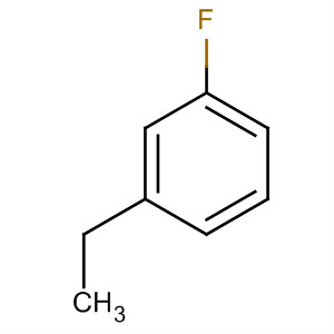1-Ethyl-3-fluorobenzene结构式