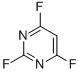 Structure of 2,4,6-TRIFLUOROPYRIMIDINE