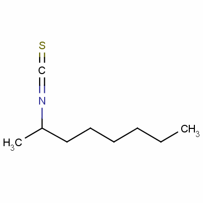 2-OCTYL ISOTHIOCYANATE结构式