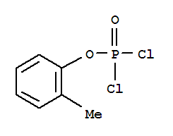 Structure of o-Tolyl phosphorodichloridate