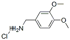 Structure of 3,4-DIMETHOXYBENZYLAMINE HYDROCHLORIDE