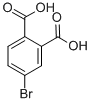 Structure of 4-Bromophthalic acid