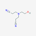Structure of 3,3'-[(2-HYDROXYETHYL)IMINO]DIPROPANENITRILE