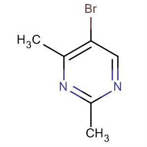 5-溴-2,4-二甲基嘧啶 的化学结构式