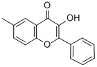 Structure of 3-HYDROXY-6-METHYLFLAVONE