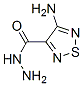 1,2,5-THIADIAZOLE-3-CARBOXYLIC ACID 4-AMINO-,HYDRAZIDE结构式