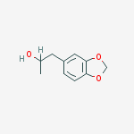 1-(1,3-benzodioxol-5-yl)propan-2-ol结构式