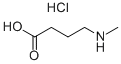 Structure of 4-(METHYLAMINO)BUTYRIC ACID HYDROCHLORIDE