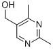 2,4 - 二甲基-5 - 嘧啶甲醇结构式