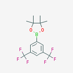 Structure of 3,5-Bis(trifluoromethyl)phenylboronic acid pinacol ester