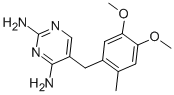 Structure of 5-(4,5-dimethoxy-2-methylbenzyl)-2,4-diaminopyrimidine