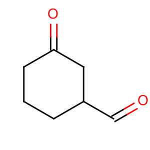 Structure of Cyclohexanecarboxaldehyde, 3-oxo-