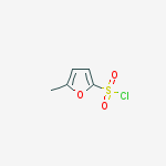 Structure of 5-METHYLFURAN-2-SULFONYL CHLORIDE