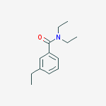 BENZAMIDE, N,N,3-TRIETHYL-结构式