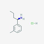 (1R)-1-(3-METHYLPHENYL)BUTYLAMINE-HCL结构式