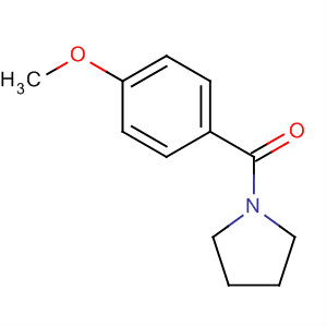 Pyrrolidine, 1-(4-methoxybenzoyl)-结构式