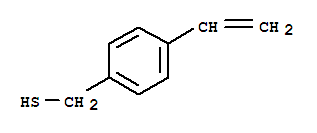 4-乙烯基苯甲硫醇结构式