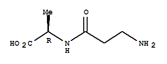 Structure of H-BETA-ALA-D-ALA-OH