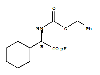 CBZ-D-环己基甘氨酸结构式