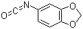 Structure of 3,4-(METHYLENEDIOXY)PHENYL ISOCYANATE