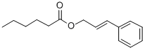 CINNAMYL CAPROATE结构式