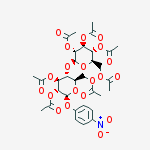 Structure of p-Nitrophenyl -D-Cellobioside Heptacetate