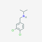 Structure of (3,4-DICHLORO-BENZYL)-ISOPROPYL-AMINE