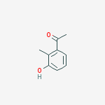 Structure of ETHANONE,1-(3-HYDROXY-2-METHYLPHENYL)-