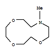 Structure of 10-METHYL-1,4,7-TRIOXA-10-AZACYCLODODECANE