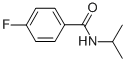 Structure of 4-Fluoro-N-isopropylbenzamide