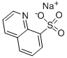 Structure of QUINOLINE-8-SULFONIC ACID SODIUM SALT