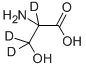 Structure of DL-SERINE (2,3,3-D3)
