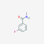 Structure of Benzamide, 3-fluoro-N-methyl-