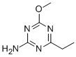 Structure of 2-AMINO-4-ETHYL-6-METHOXY-1,3,5-TRIAZINE