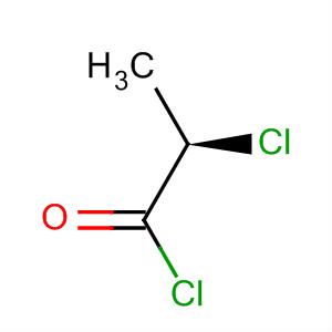 Structure of R-(-)-2-Chloropropionyl Chloride