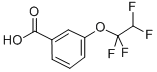 Structure of 3-(1,1,2,2-TETRAFLUOROETHOXY)BENZOIC ACID