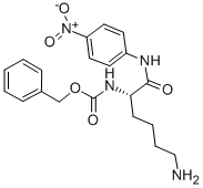Z-L-LYSINE P-NITROANILIDE结构式
