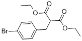 Structure of 2-(4-BROMO-BENZYL)-MALONIC ACID DIETHYL ESTER