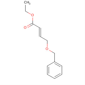 Structure of 2-Butenoic acid, 4-(phenylmethoxy)-, ethyl ester, (2E)-