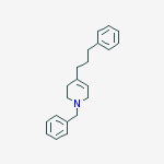 Structure of 1-Benzyl-4-(3-phenylpropyl)-1,2,3,6-tetrahydropyridine
