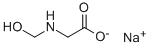 Structure of Sodium hydroxymethyl glycinate