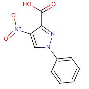 4-硝基-1-苯基-1H-吡唑-3-羧酸结构式