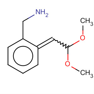 Benzenemethanamine, N-(2,2-dimethoxyethylidene)-结构式