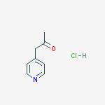 Structure of (4-Pyridyl)acetone Hydrochloride