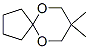 8,8-dimethyl-6,10-dioxaspiro[4.5]decane结构式