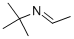 Structure of N-ETHYLIDENE TERT-BUTYLAMINE